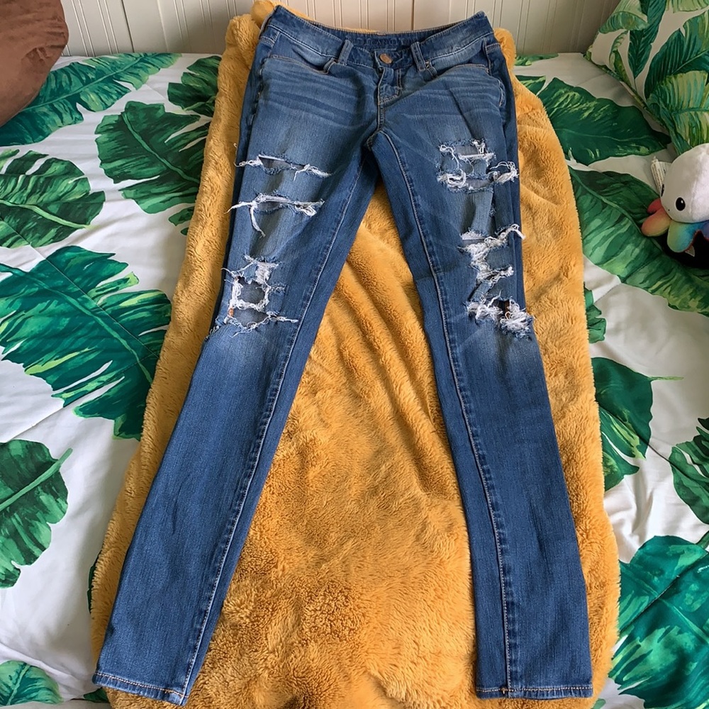 American Eagle Distressed Skinny Dream Jean 4XL